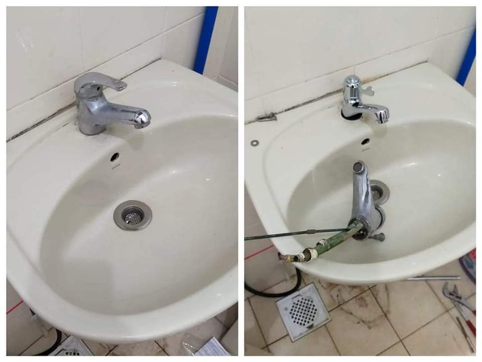 Install Basin Tap In Clementi Avenue Ps Home Maintenance