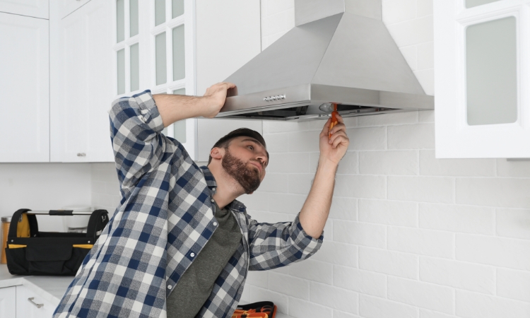 cooker hood installation