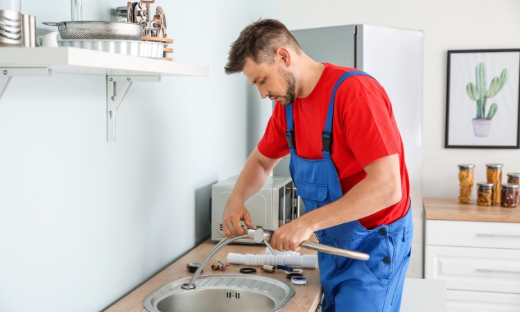 Install a Kitchen Sink