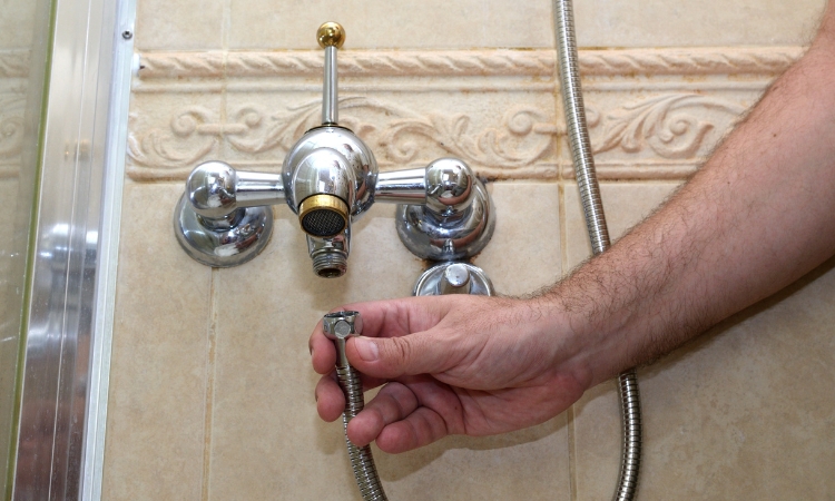 shower kit installation