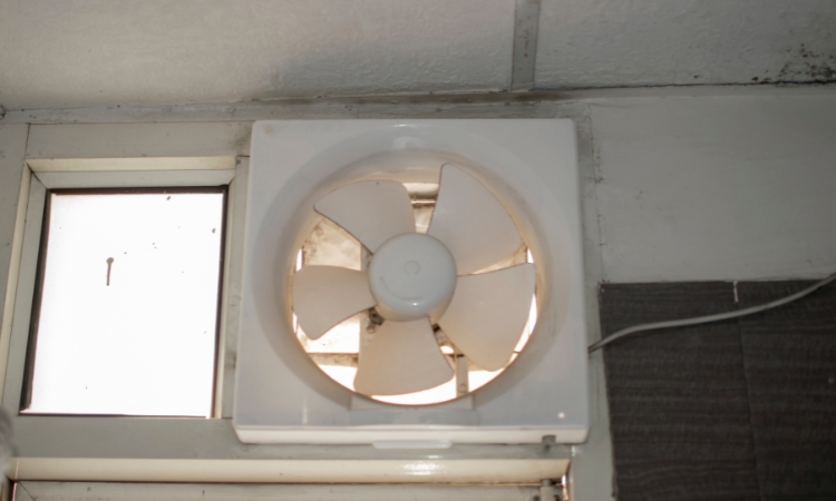 replace a bathroom exhaust fan