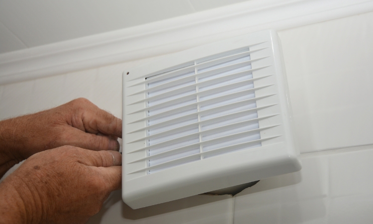 replacing a bathroom exhaust fan