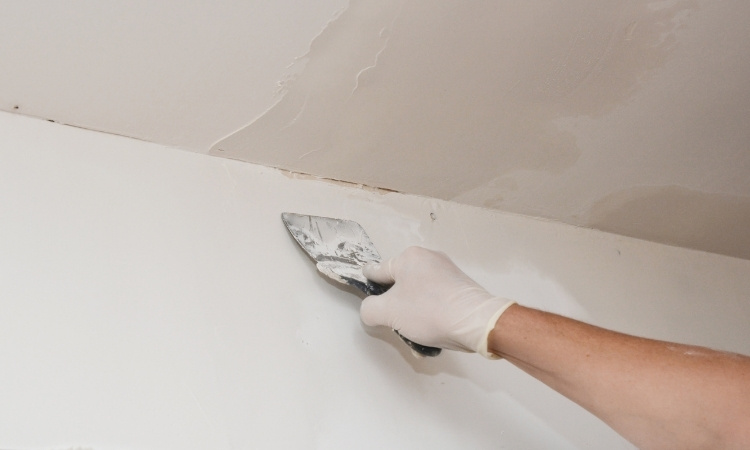 how to repair a plaster ceiling