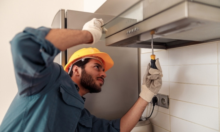 how to replace a kitchen exhaust fan