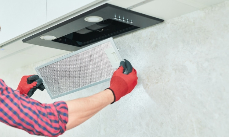 replace a kitchen exhaust fan