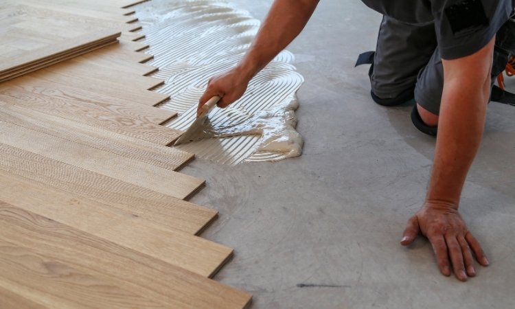 how to Lay Parquet flooring