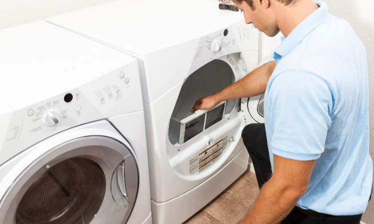 dryer machine Installation