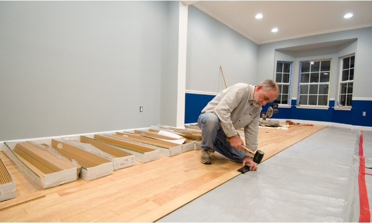 install laminate flooring